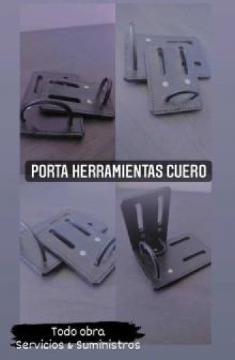 Porta herramientas cuero 